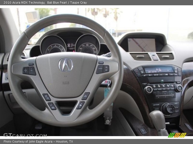 Bali Blue Pearl / Taupe Gray 2010 Acura MDX Technology
