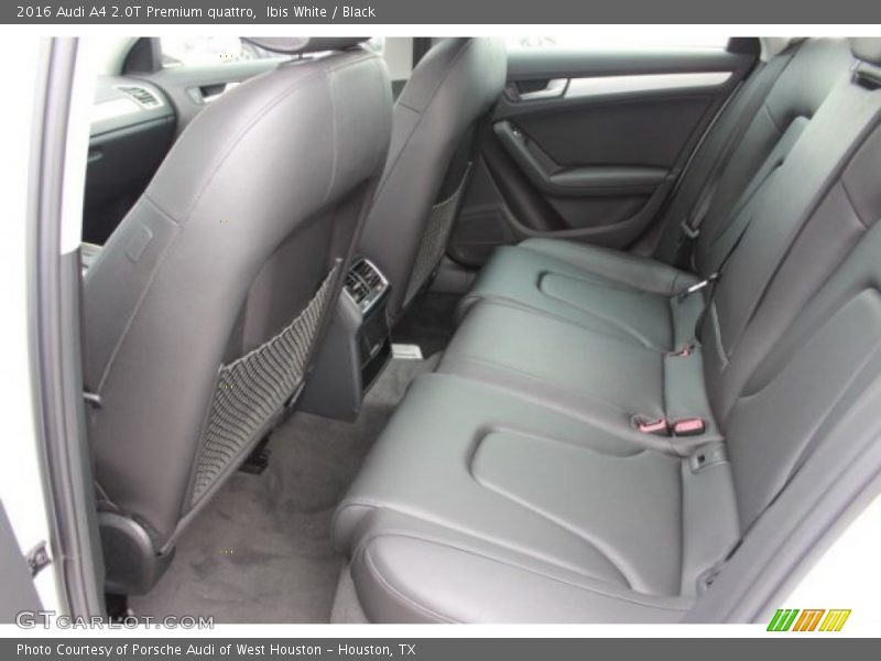 Ibis White / Black 2016 Audi A4 2.0T Premium quattro