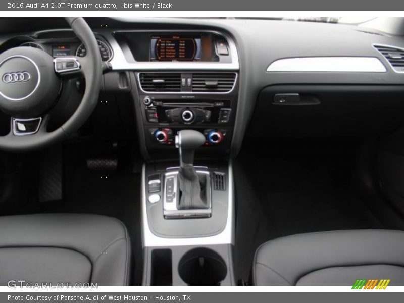 Ibis White / Black 2016 Audi A4 2.0T Premium quattro