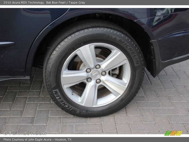 Bali Blue Pearl / Taupe Gray 2010 Acura MDX Technology