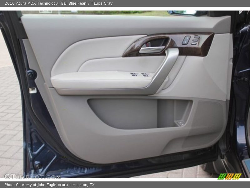 Bali Blue Pearl / Taupe Gray 2010 Acura MDX Technology