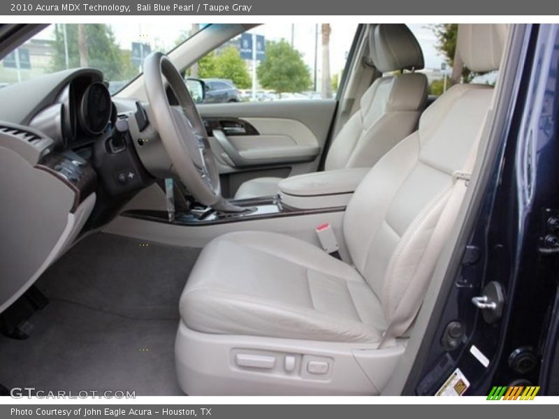 Bali Blue Pearl / Taupe Gray 2010 Acura MDX Technology