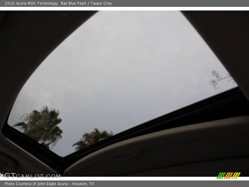 Bali Blue Pearl / Taupe Gray 2010 Acura MDX Technology