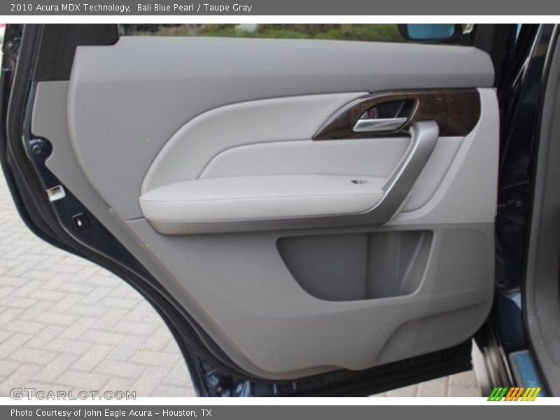 Bali Blue Pearl / Taupe Gray 2010 Acura MDX Technology