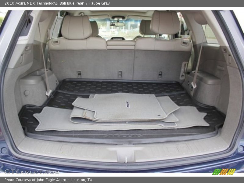 Bali Blue Pearl / Taupe Gray 2010 Acura MDX Technology