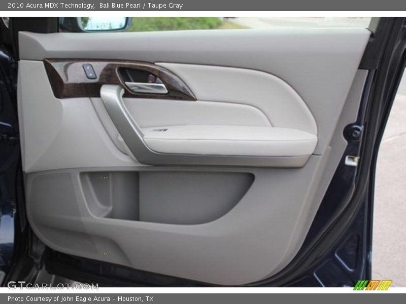Bali Blue Pearl / Taupe Gray 2010 Acura MDX Technology