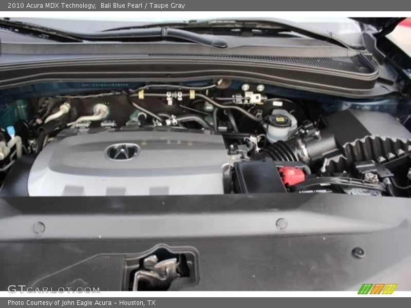 Bali Blue Pearl / Taupe Gray 2010 Acura MDX Technology
