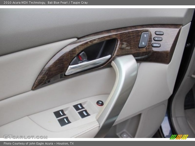 Bali Blue Pearl / Taupe Gray 2010 Acura MDX Technology