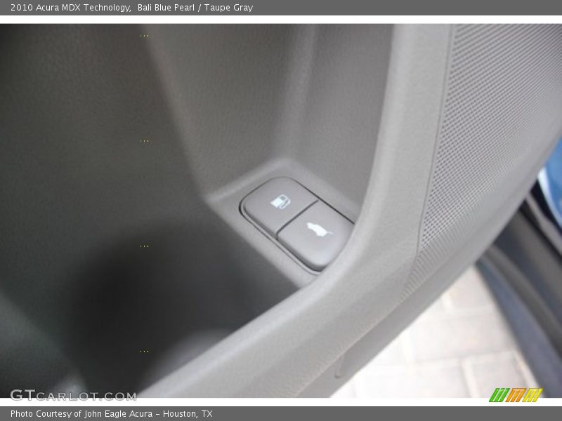 Bali Blue Pearl / Taupe Gray 2010 Acura MDX Technology