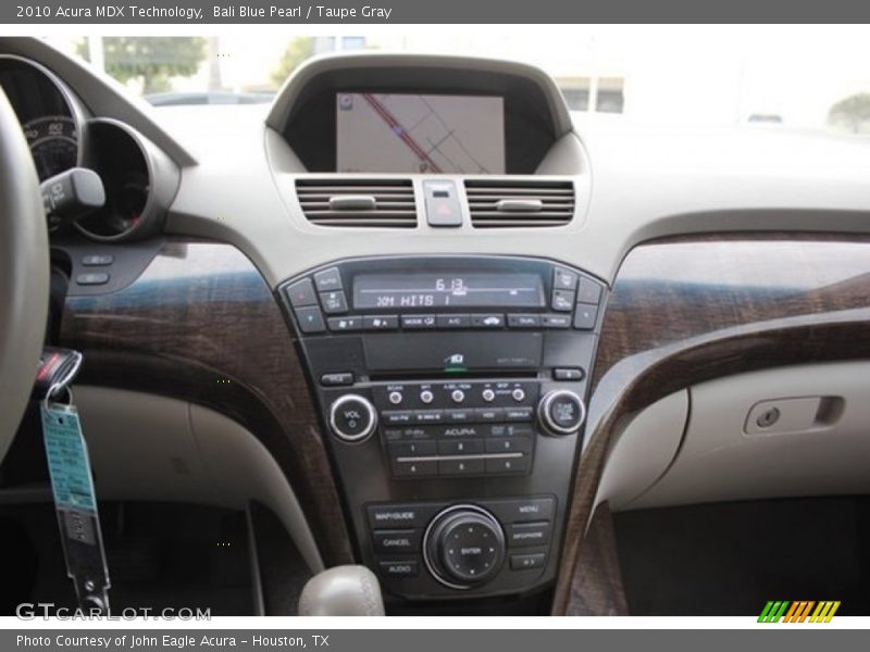 Bali Blue Pearl / Taupe Gray 2010 Acura MDX Technology