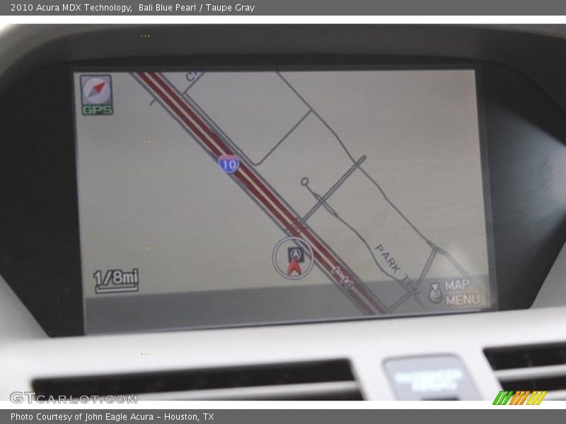 Bali Blue Pearl / Taupe Gray 2010 Acura MDX Technology