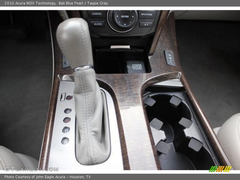 Bali Blue Pearl / Taupe Gray 2010 Acura MDX Technology