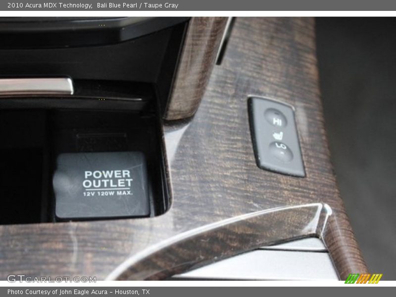 Bali Blue Pearl / Taupe Gray 2010 Acura MDX Technology
