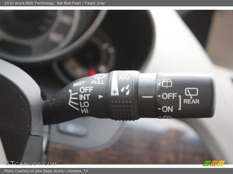 Bali Blue Pearl / Taupe Gray 2010 Acura MDX Technology