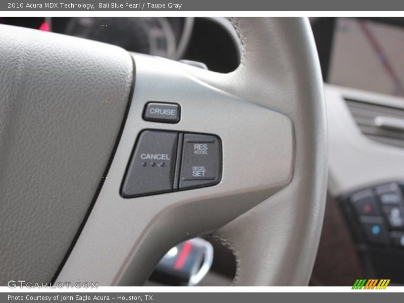 Bali Blue Pearl / Taupe Gray 2010 Acura MDX Technology