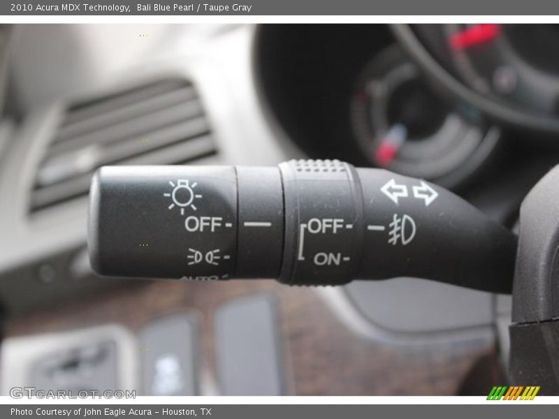 Bali Blue Pearl / Taupe Gray 2010 Acura MDX Technology