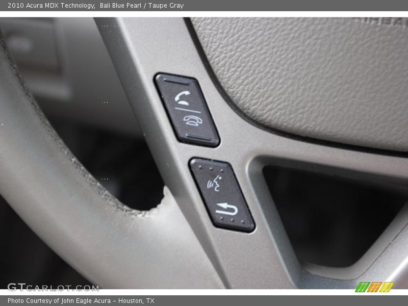 Bali Blue Pearl / Taupe Gray 2010 Acura MDX Technology