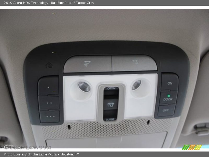 Bali Blue Pearl / Taupe Gray 2010 Acura MDX Technology