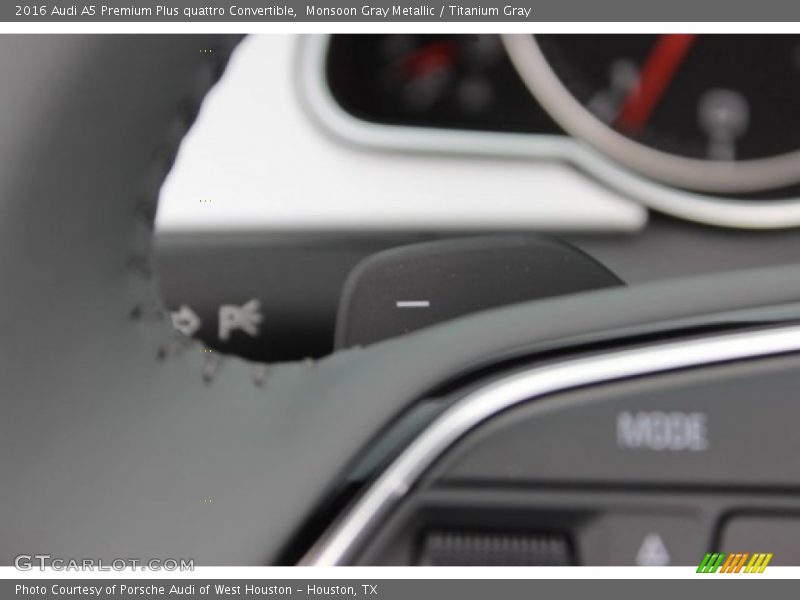 Monsoon Gray Metallic / Titanium Gray 2016 Audi A5 Premium Plus quattro Convertible