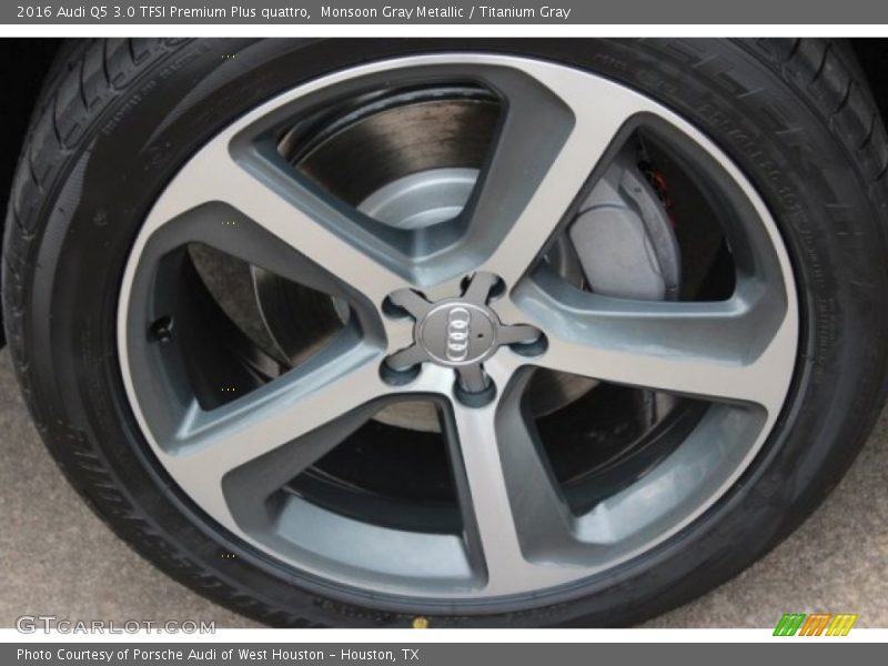 Monsoon Gray Metallic / Titanium Gray 2016 Audi Q5 3.0 TFSI Premium Plus quattro