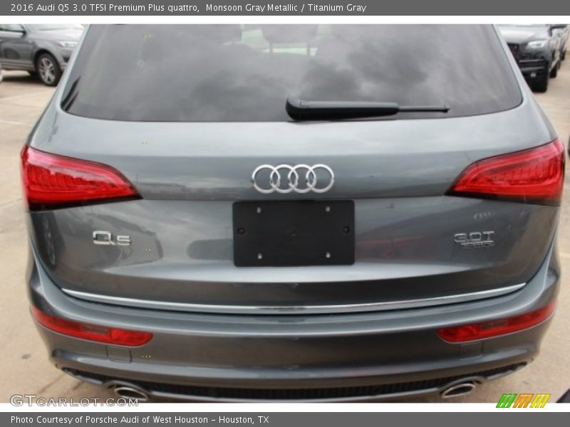 Monsoon Gray Metallic / Titanium Gray 2016 Audi Q5 3.0 TFSI Premium Plus quattro