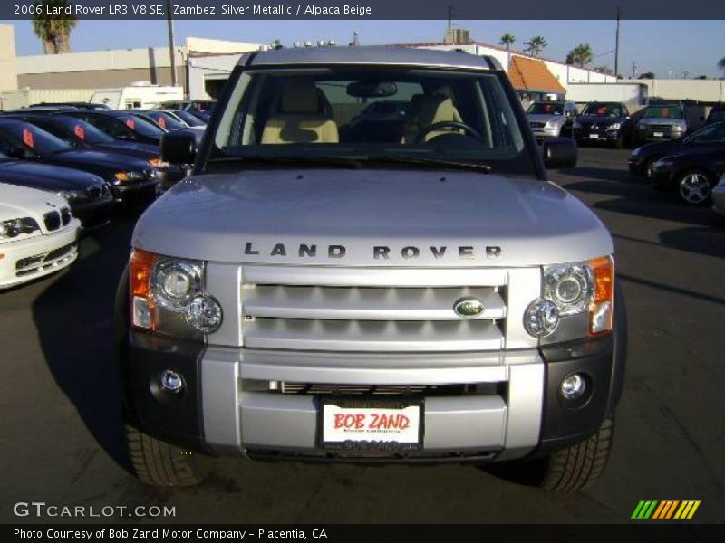 Zambezi Silver Metallic / Alpaca Beige 2006 Land Rover LR3 V8 SE