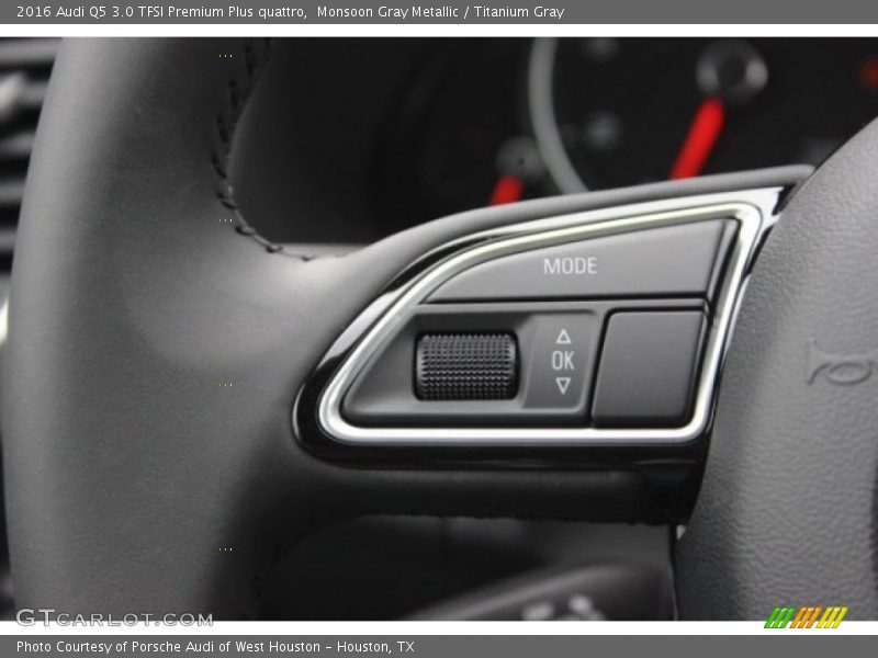 Monsoon Gray Metallic / Titanium Gray 2016 Audi Q5 3.0 TFSI Premium Plus quattro