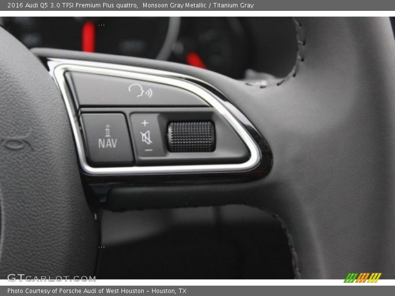 Monsoon Gray Metallic / Titanium Gray 2016 Audi Q5 3.0 TFSI Premium Plus quattro