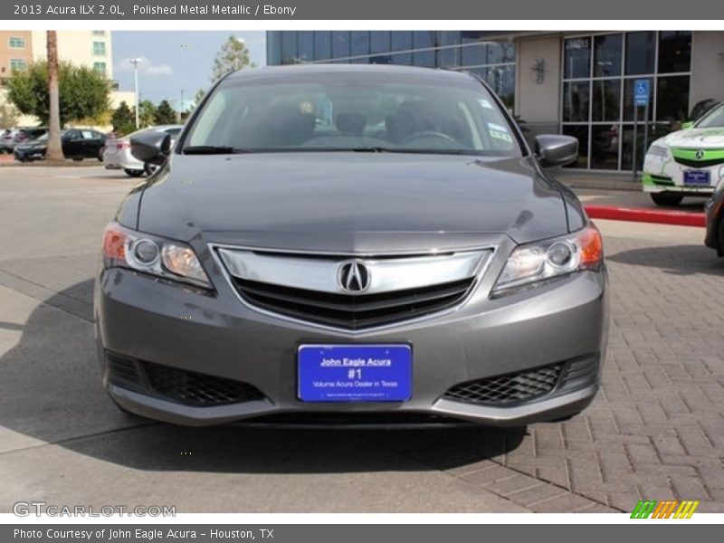 Polished Metal Metallic / Ebony 2013 Acura ILX 2.0L