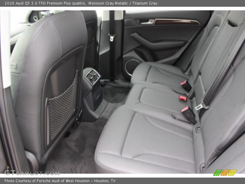 Monsoon Gray Metallic / Titanium Gray 2016 Audi Q5 3.0 TFSI Premium Plus quattro
