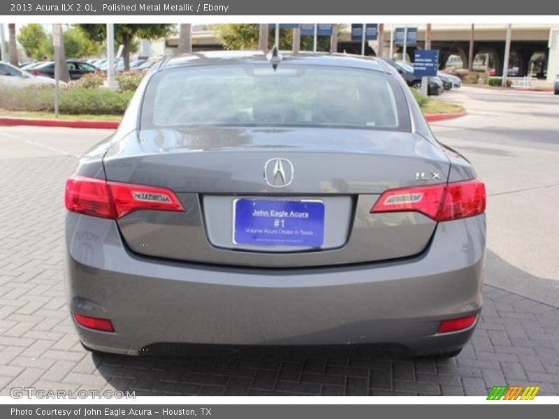 Polished Metal Metallic / Ebony 2013 Acura ILX 2.0L