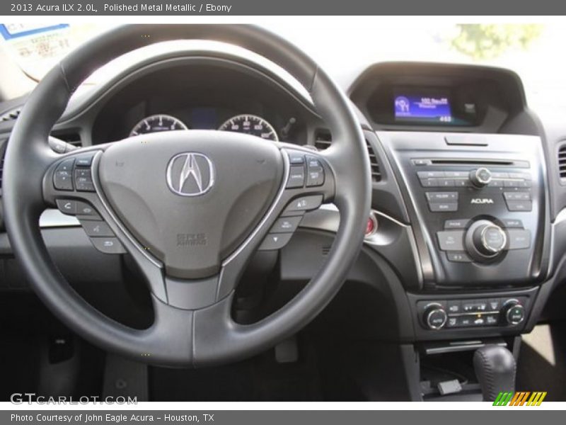 Polished Metal Metallic / Ebony 2013 Acura ILX 2.0L