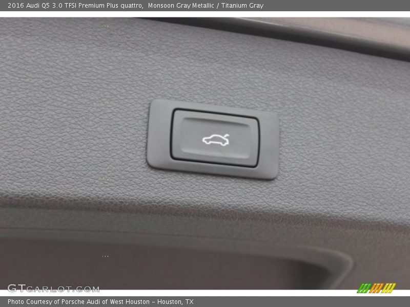 Monsoon Gray Metallic / Titanium Gray 2016 Audi Q5 3.0 TFSI Premium Plus quattro