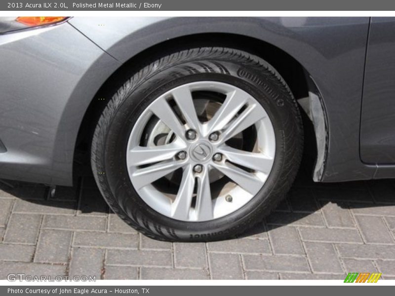 Polished Metal Metallic / Ebony 2013 Acura ILX 2.0L
