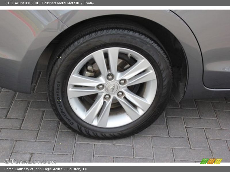 Polished Metal Metallic / Ebony 2013 Acura ILX 2.0L