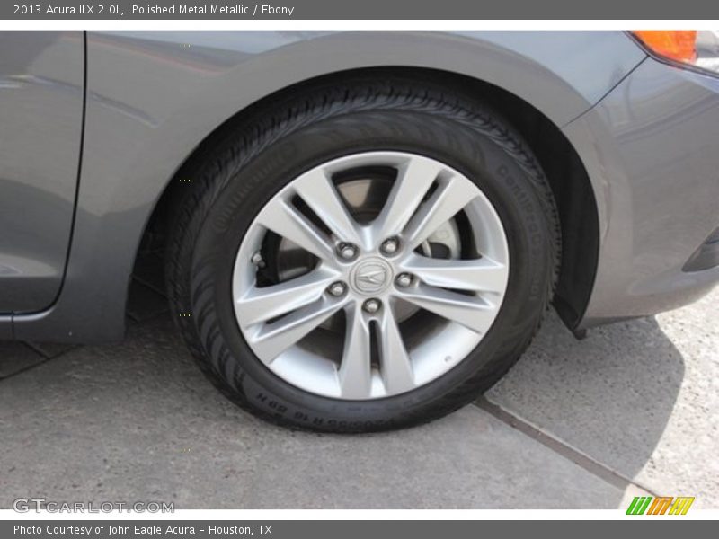 Polished Metal Metallic / Ebony 2013 Acura ILX 2.0L