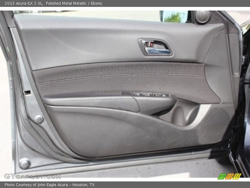 Polished Metal Metallic / Ebony 2013 Acura ILX 2.0L