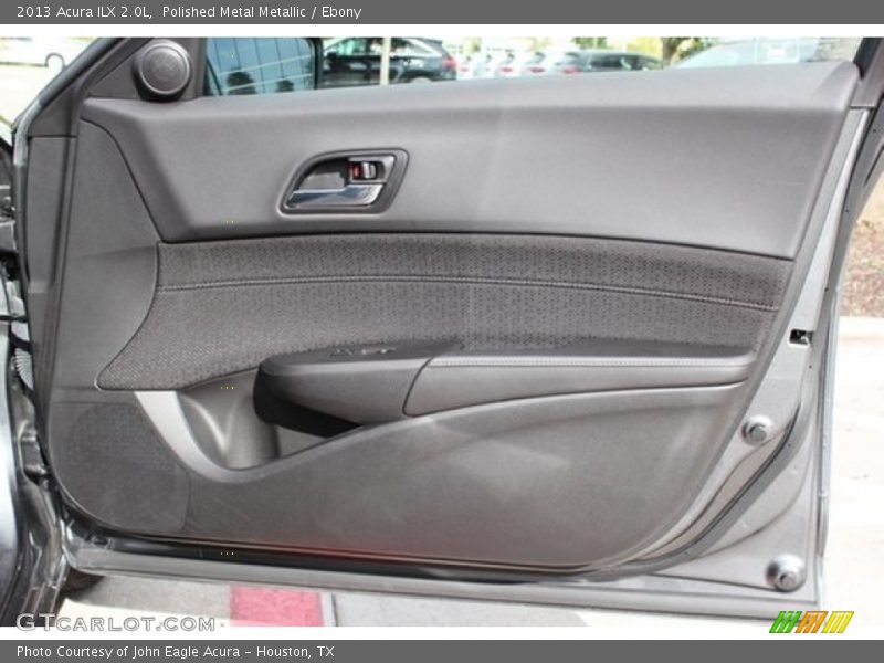Polished Metal Metallic / Ebony 2013 Acura ILX 2.0L