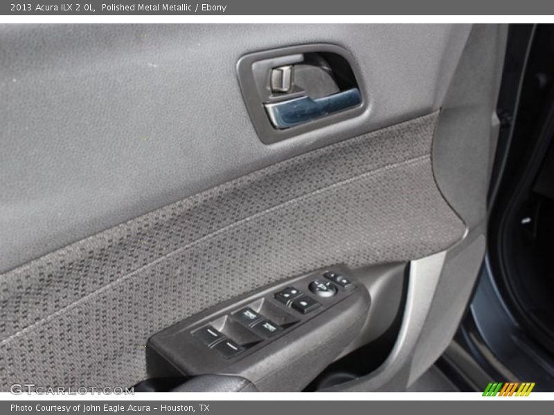 Polished Metal Metallic / Ebony 2013 Acura ILX 2.0L