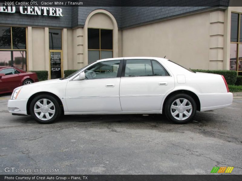 Glacier White / Titanium 2006 Cadillac DTS