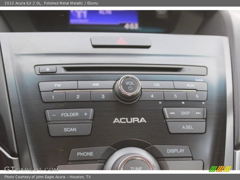 Polished Metal Metallic / Ebony 2013 Acura ILX 2.0L