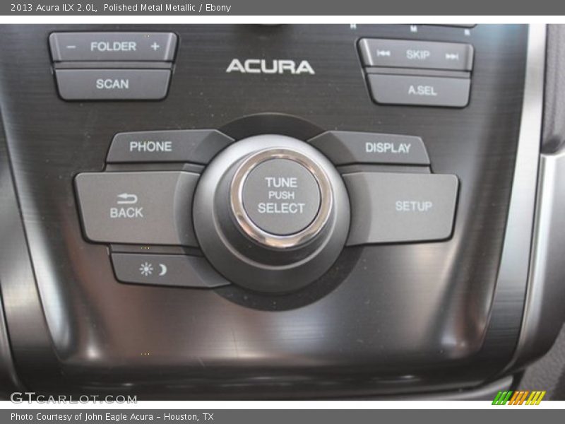 Polished Metal Metallic / Ebony 2013 Acura ILX 2.0L