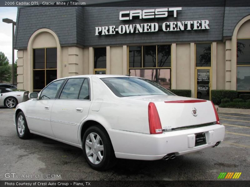 Glacier White / Titanium 2006 Cadillac DTS