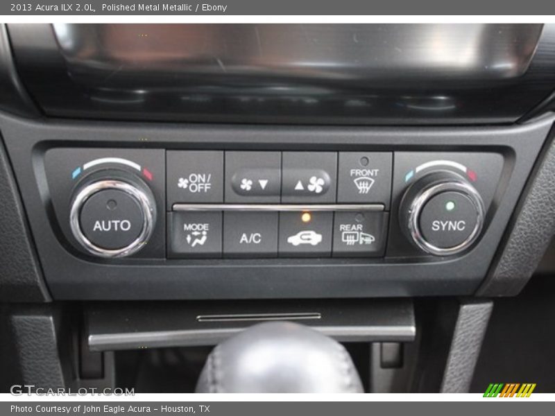 Polished Metal Metallic / Ebony 2013 Acura ILX 2.0L