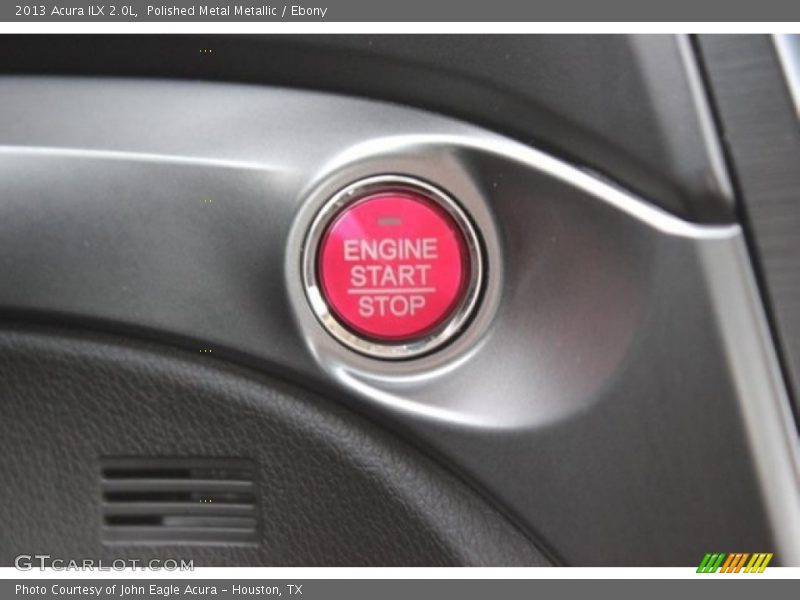 Polished Metal Metallic / Ebony 2013 Acura ILX 2.0L