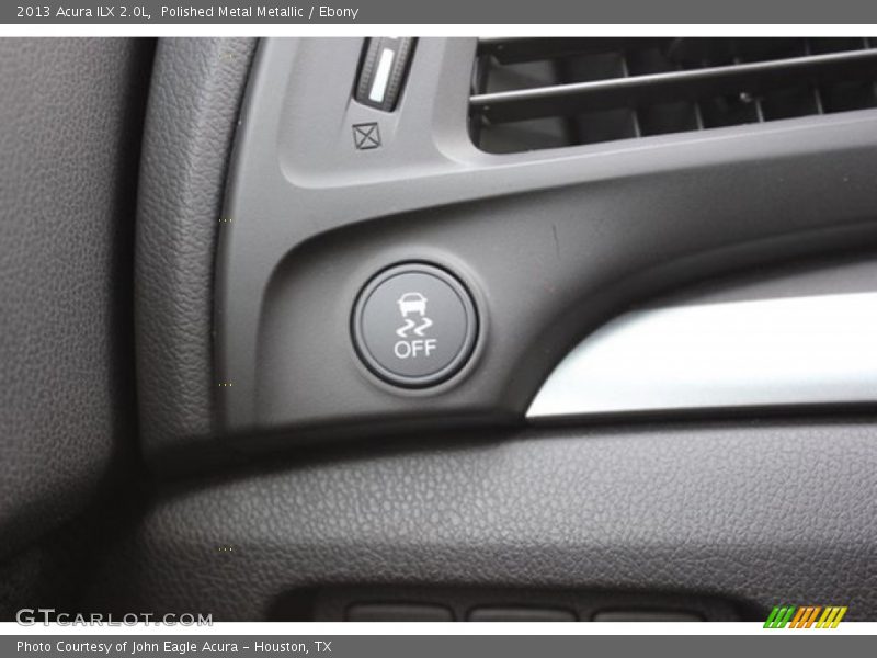 Polished Metal Metallic / Ebony 2013 Acura ILX 2.0L