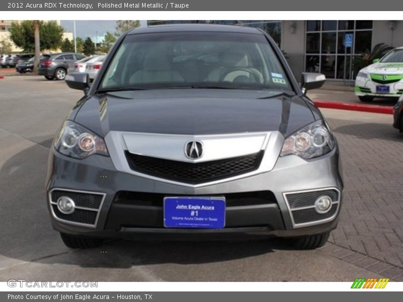 Polished Metal Metallic / Taupe 2012 Acura RDX Technology