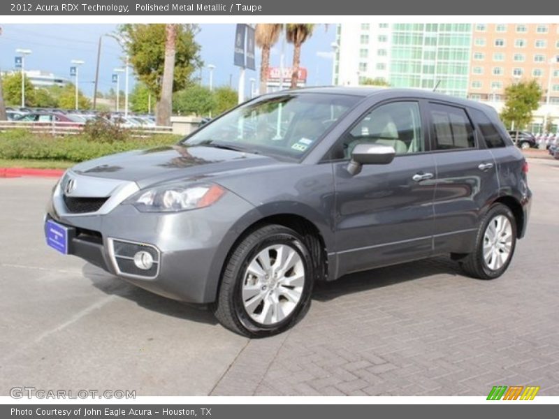 Polished Metal Metallic / Taupe 2012 Acura RDX Technology