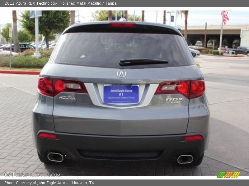 Polished Metal Metallic / Taupe 2012 Acura RDX Technology