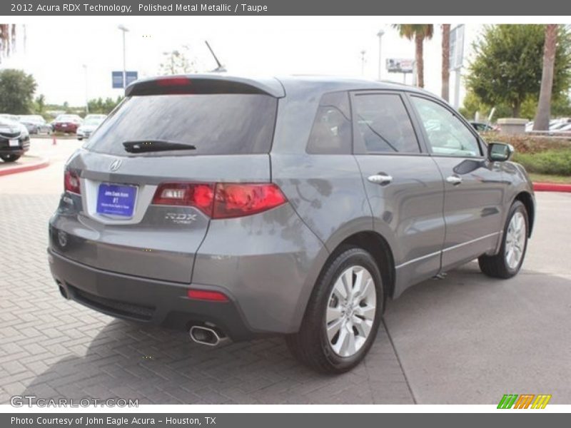 Polished Metal Metallic / Taupe 2012 Acura RDX Technology